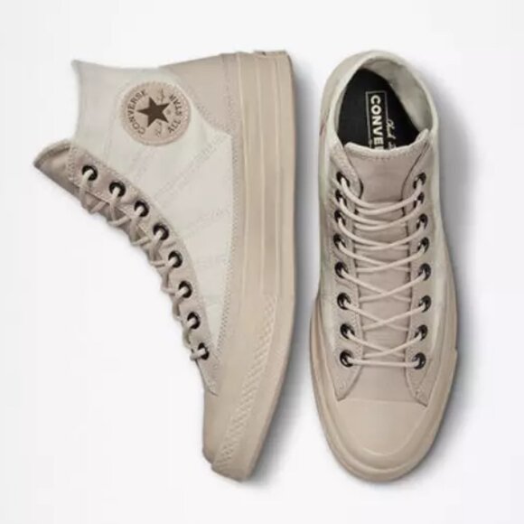 🏜[BRAND NEW] CONVERSE CHUCK 70 HIGH GORE-TEX PAPYRUS LIGHT BONE MENS SIZE 11🏜 - Picture 2 of 15